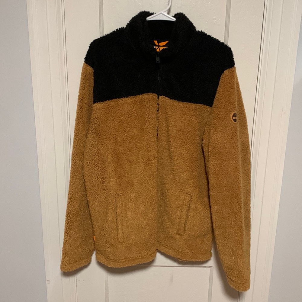 Timberland Sherpa jacket size large.